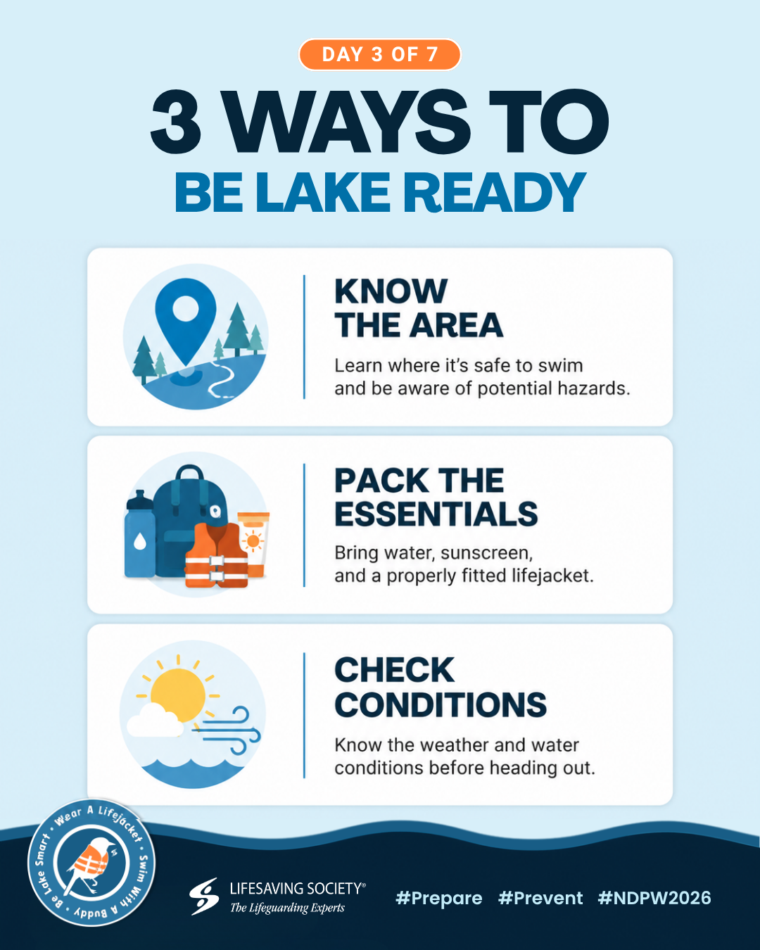Be Lake Ready — Day 3, graphic 2