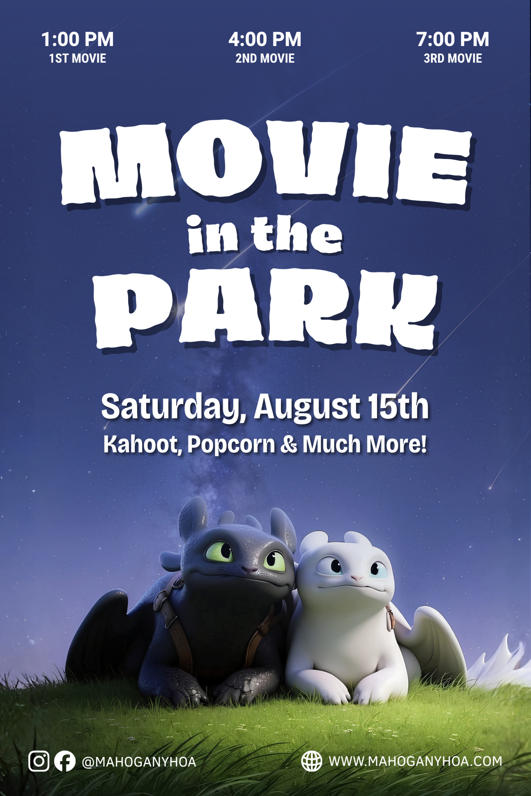 How to Train Your Dragon 2 at Movie in the Park