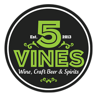 5Vines. Wine, Craft Beer & Spirits. Est. 2013